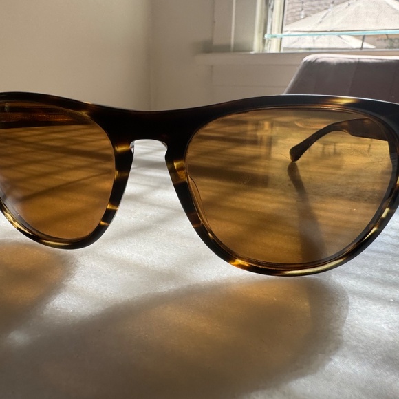 OLIVER PEOPLES/  Tortoise Shell Sunglasses/ Polarized main image 5